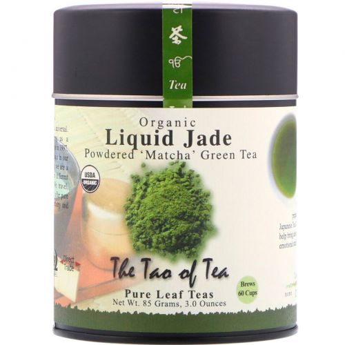 The Tao of Tea, 100% органический Японский зелёный чай в порошке Matcha, 3 унции (85 г)