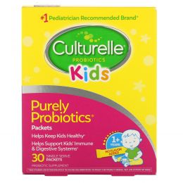 Culturelle, Kid's Packets, пробиотик, 30 порционных пакетиков