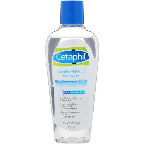 Cetaphil, Нежное средство для снятия макияжа, 177 мл