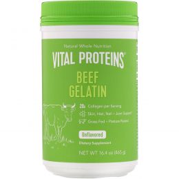 Vital Proteins, Желатин говяжий, 16 унций (454 г)