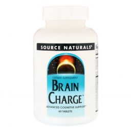 Source Naturals, Brain Charge, 60 таблеток