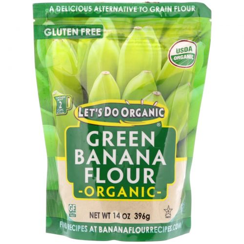 Edward & Sons, Let's Do Organic, Organic Green Banana Flour, 14 oz (396 g)