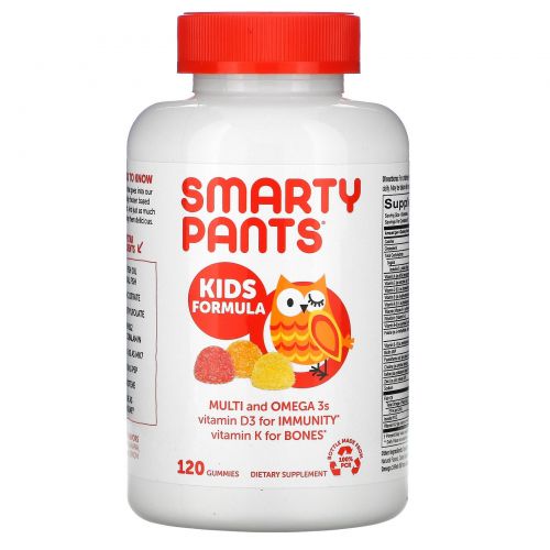 SmartyPants, Kids Complete Multi - Omega 3 - Vitamin D3, 120 Gummies