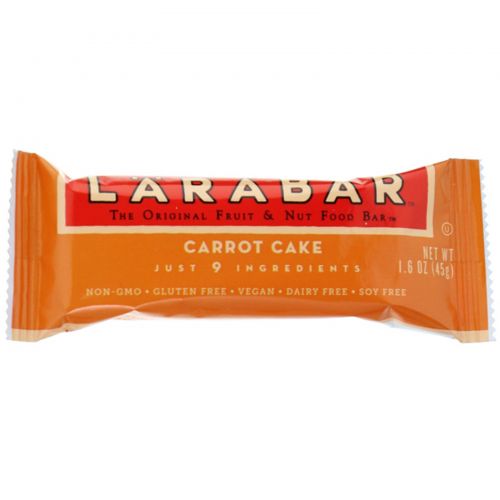 Larabar, 16 энергетических батончиков со вкусом морковного пирога по 45 г