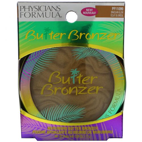 Physicians Formula, Murumuru Butter Bronzer, Brazilian Glow, 0.38 oz (11 g)