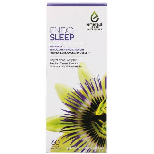Emerald Health Bioceuticals, Inc, EndoSleep, 60 Gelcaps