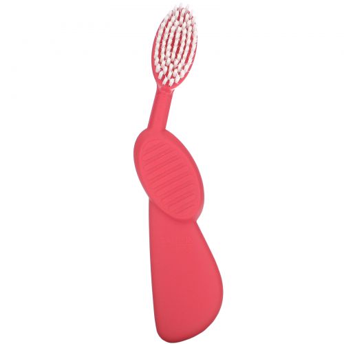 RADIUS, SCUBA Toothbrush, Right Hand, Soft, Pink, 1 Toothbrush