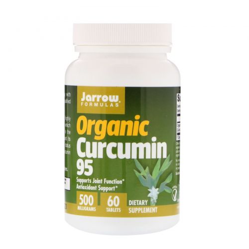 Jarrow Formulas, Organic Curcumin 95, 500 mg, 60 Tablets