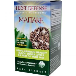 Fungi Perfecti, Host Defense, Maitake, 120 NP Caps