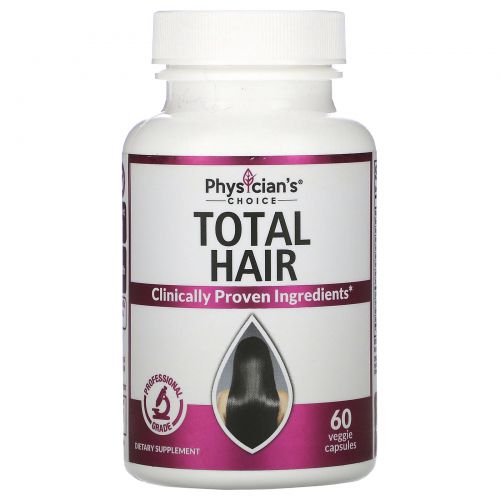 Physician's Choice, Total Hair, 60 Vegetarian Capsules