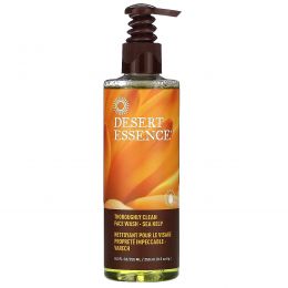 Desert Essence, Очищающее средство для умывания глубокого действия, для нормальной кожи, 8,5 жидкой унции (250 мл)