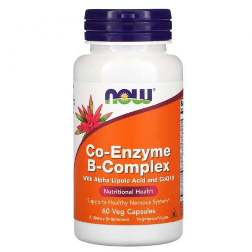 Now Foods, Now Foods, CO-ENZYME B-COMPLEX, 60 Vcaps