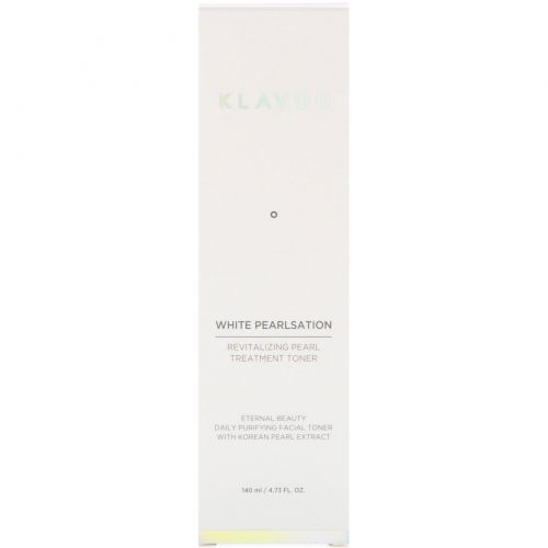 KLAVUU, White Pearlsation, Revitalizing Pearl Treatment Toner, 4.73 fl oz (140 ml)