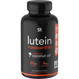 Sports Research, Лютеин + зеаксантин с кокосовым маслом, 120 растительных мягких таблеток