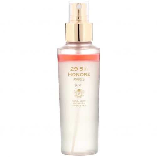 29 St. Honore, Facial Glow Hydrating Ampoule Mist, Rose, 150 ml