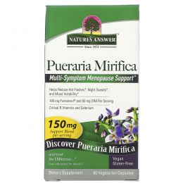 Nature's Answer, Pueraria Mirifica, 150 мг, 60 вегетарианских капсул