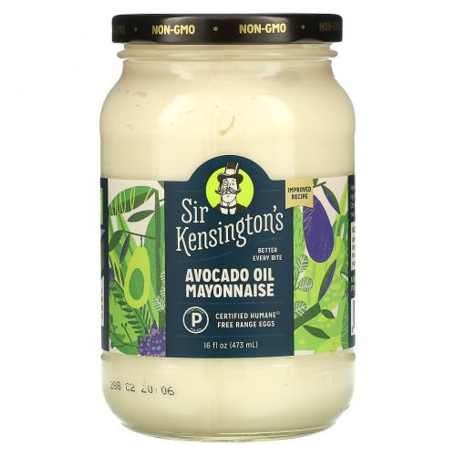 Sir Kensington's, Mayonnaise Made With Avocado Oil, 16 fl oz (473 ml)