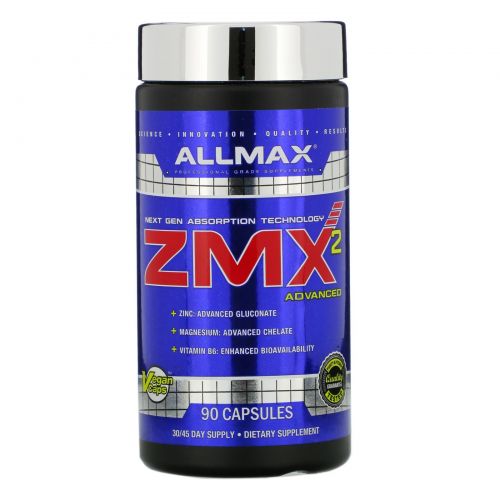 ALLMAX Nutrition, ZMX2 Advanced, 90 капсул