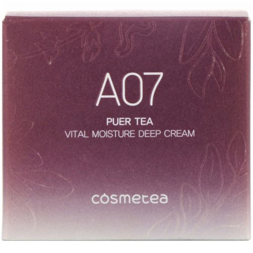 Cosmetea, Puer Tea, Vital Moisture Deep Cream, 1.76 oz (50 g)