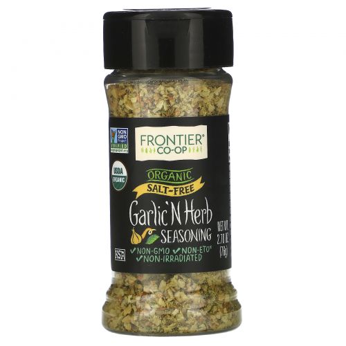 Frontier Natural Products, Органический чеснок и смесь из трав 2.7 унции (76 г)