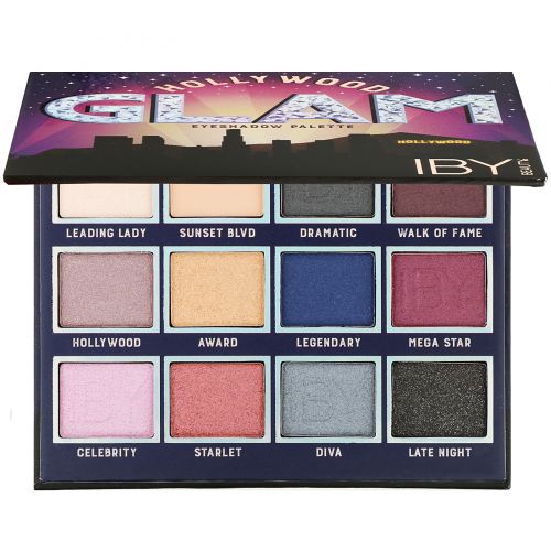 IBY Beauty, Eyeshadow Palette, Hollywood Glam, 0.42 oz (12 g)