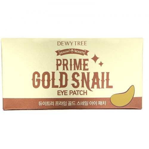 Dewytree, Prime Gold Snail Eye Patch, 60 Patches, 90 g