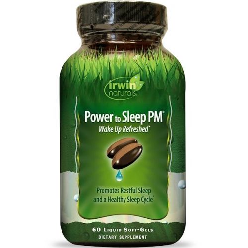Irwin Naturals, Сила сна PM, 60 мягких капсул с жидкостью