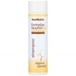 NutriBiotic, Everyday Nourish Shampoo, Tropical Harvest, 10 fl oz. (296 ml)