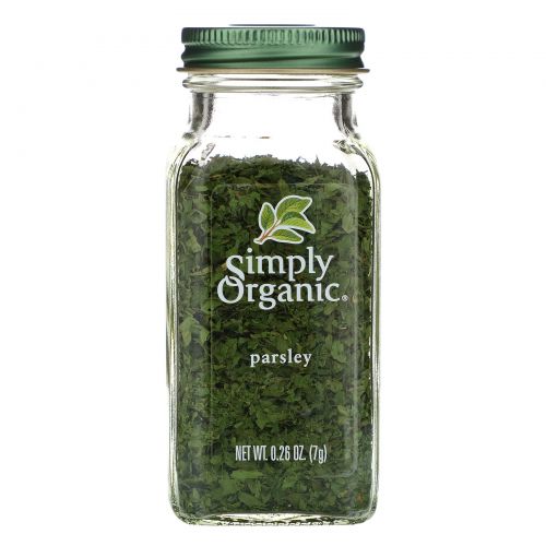 Simply Organic, Петрушка, 0,26 унции (7 г)