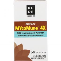 Pure Essence, MyPure, MYcoMune 4X, 60 Vegi-Caps