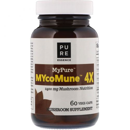 Pure Essence, MyPure, MYcoMune 4X, 60 Vegi-Caps