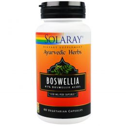 Solaray, Босвеллия, 450 мг, 60 вегетарианских капсул