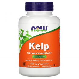 Now Foods, Kelp, Green Superfood, 250 Veggie Caps