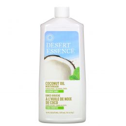 Desert Essence, Coconut Oil Mouthwash, Coconut Mint, 16 fl oz (480 ml)