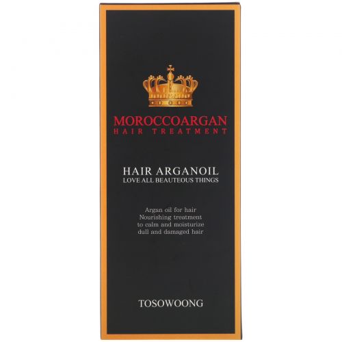 Tosowoong, Morocco Argan Hair Oil, 100 ml