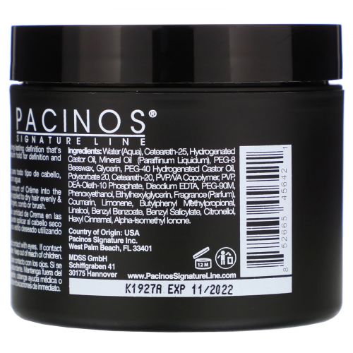 Pacinos, Creme, 4 fl oz (118 ml)