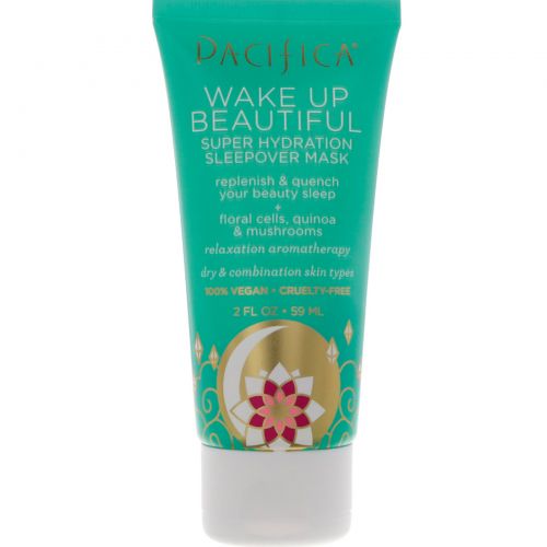 Pacifica, Wake Up Beautiful Sleep Hydration Sleepover Mask, 2 fl oz (59 ml)