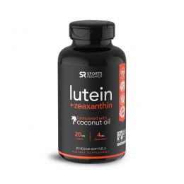 Sports Research, Lutein + Zeaxanthin with Coconut Oil, 30 Veggie Softgels