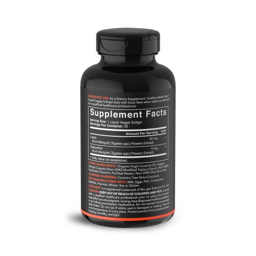 Sports Research, Lutein + Zeaxanthin with Coconut Oil, 30 Veggie Softgels