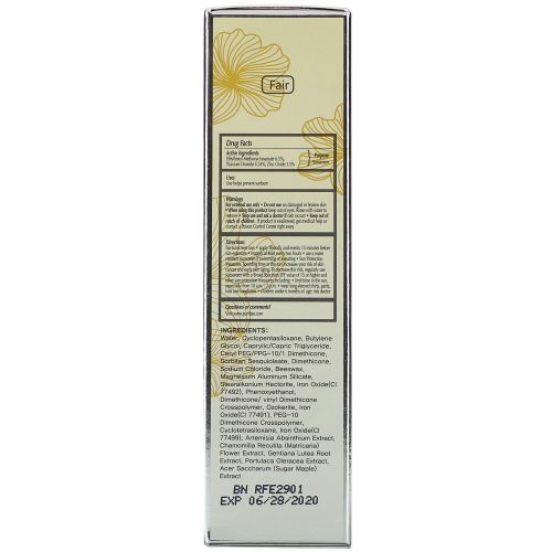 Purlisse, Perfect Glow, BB Cream, SPF 30, Fair, 1.4 fl oz (40 ml)