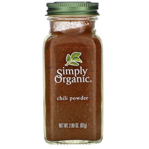 Simply Organic, Порошок чили, 2.89 унций (82 г)