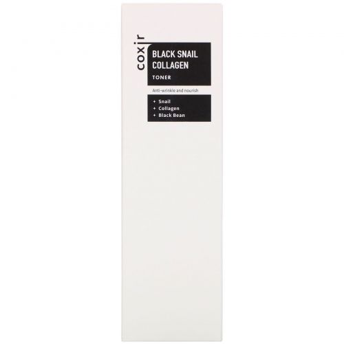 Coxir, Black Snail Collagen, Toner, 5.07 oz (150 ml)