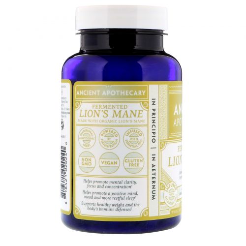 Ancient Apothecary, Fermented Lion's Mane, 90 Capsules