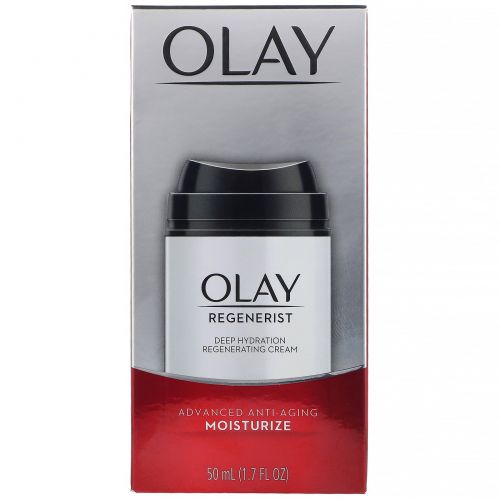 Olay, Regenerist, Deep Hydration Regenerating Cream, 1.7 fl oz (50 ml)