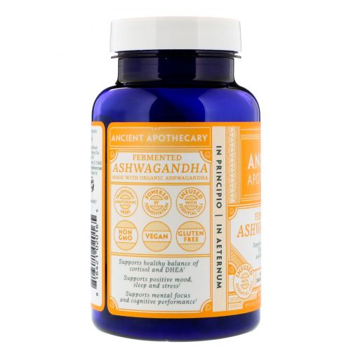 Ancient Apothecary, Fermented Ashwagandha, 90 Capsules