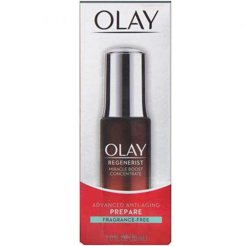 Olay, Regenerist, сыворотка-концентрат молодости, без отдушек, 30 мл (1 жидк. унция)