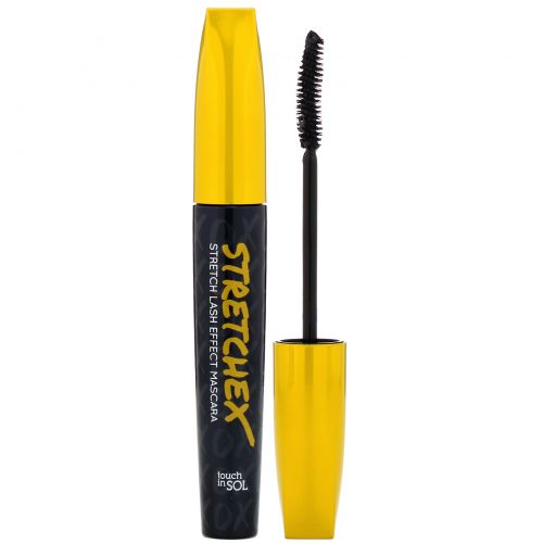 Touch in Sol, Stretchex, Stretch Lash Effect Mascara, Black, 0.24 oz (7 g)