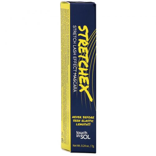 Touch in Sol, Stretchex, Stretch Lash Effect Mascara, Black, 0.24 oz (7 g)