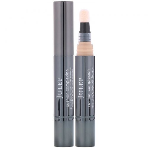 Julep, Cushion Complexion, корректор «5 в 1» с куркумой, оттенок кашемировый, 4,6 г