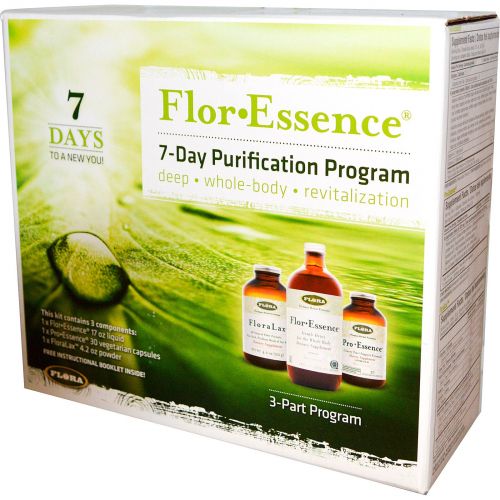 Flora, Flor·Essence, 7 дневная программа очищения, 3 средства